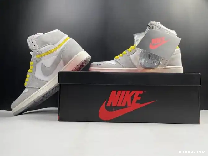 Rep CW6576-100 Switch Smoke Air Jordan High 1 Light 0503